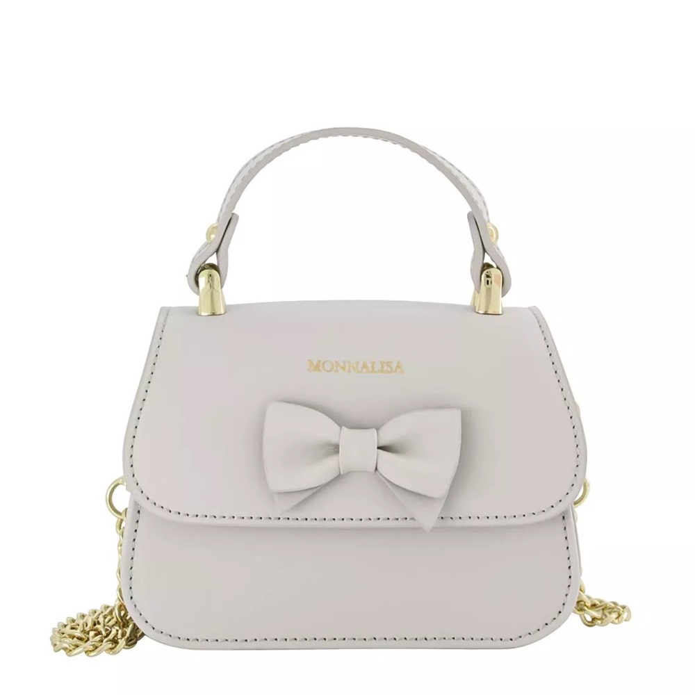 MONNALISA BAG GREY FOR GIRLS